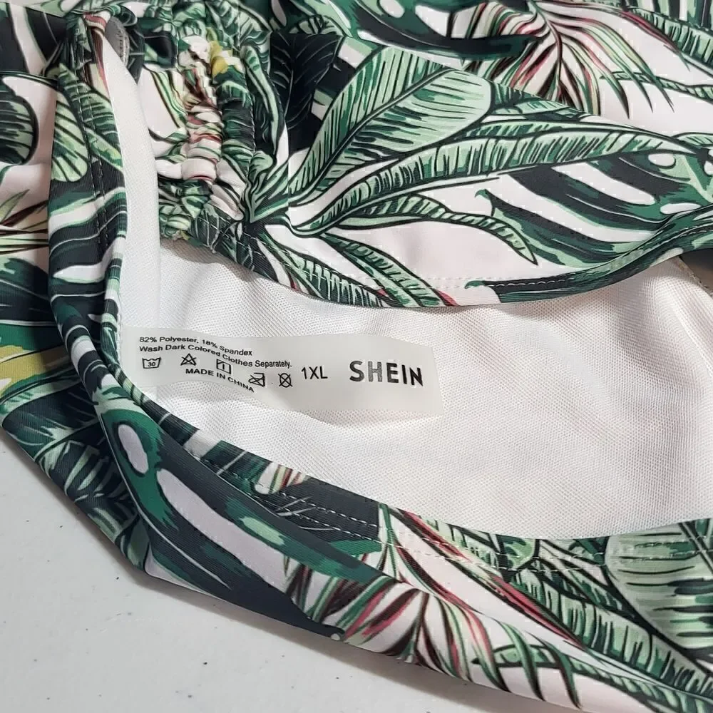 Plus Size Shein Two Piece Swimsuit